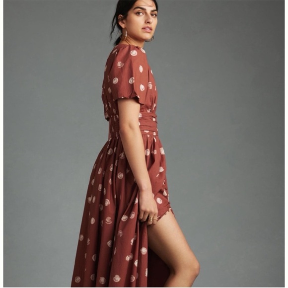 Anthropologie Katerina Button-Front Dress - Picture 4 of 7